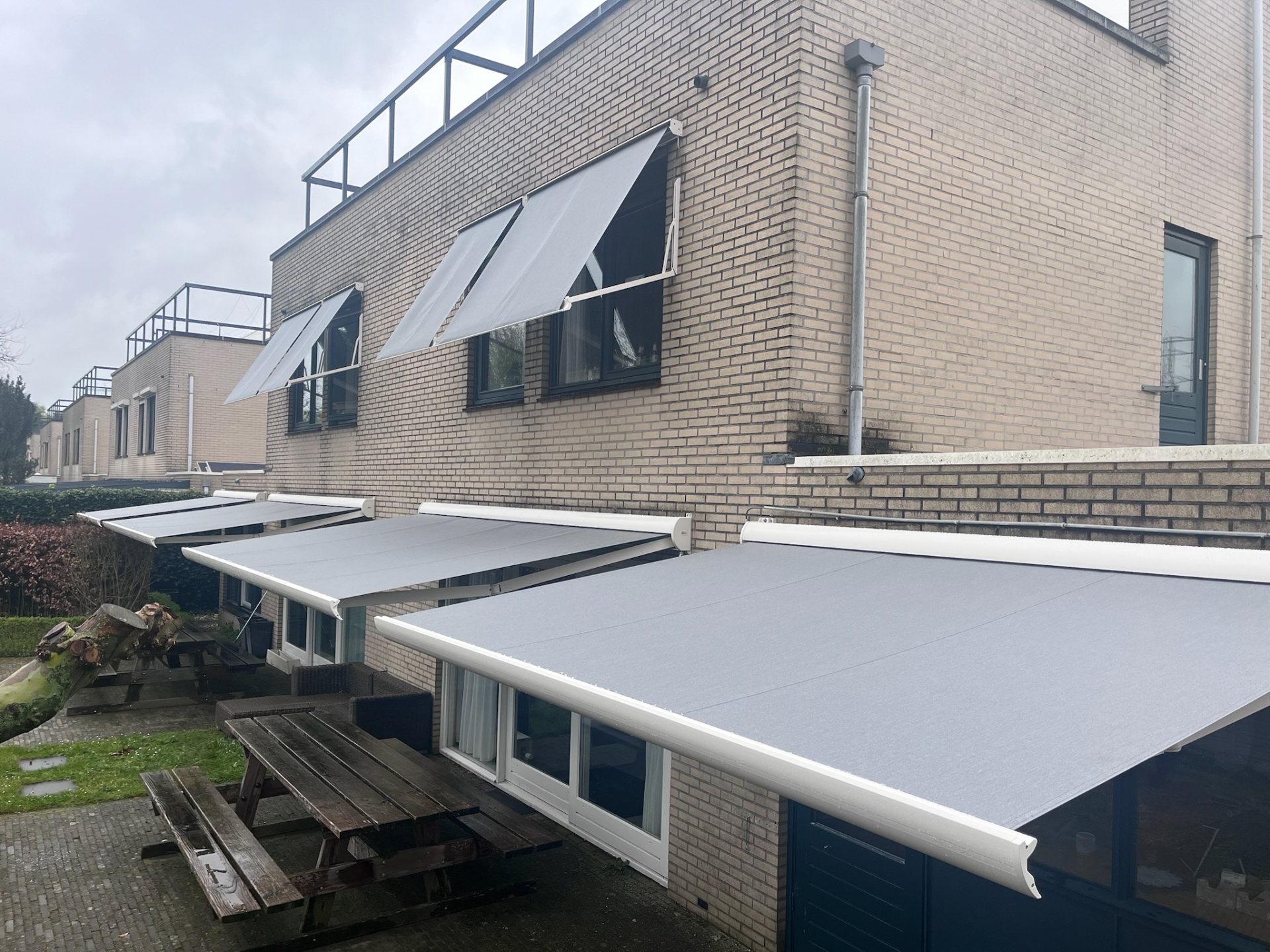 Zonwering project in Putten